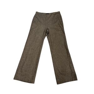 Talbot’s Lined Wool/Silk Blend Wide Leg Trousers